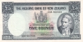 New Zealand 5 Pounds, (1940-55)